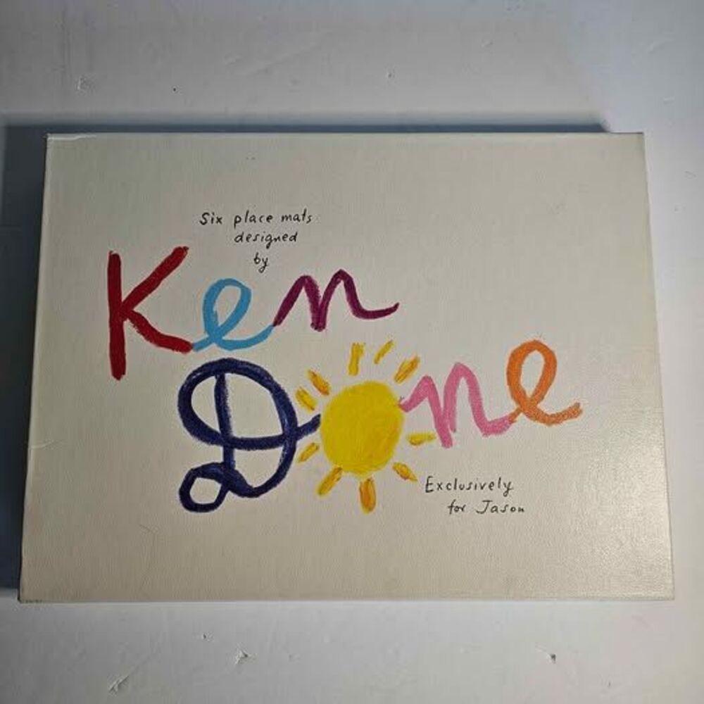 Ken Done Vintage Jason Placemats Set 6 Australian Cities 1983 Mint Original Box